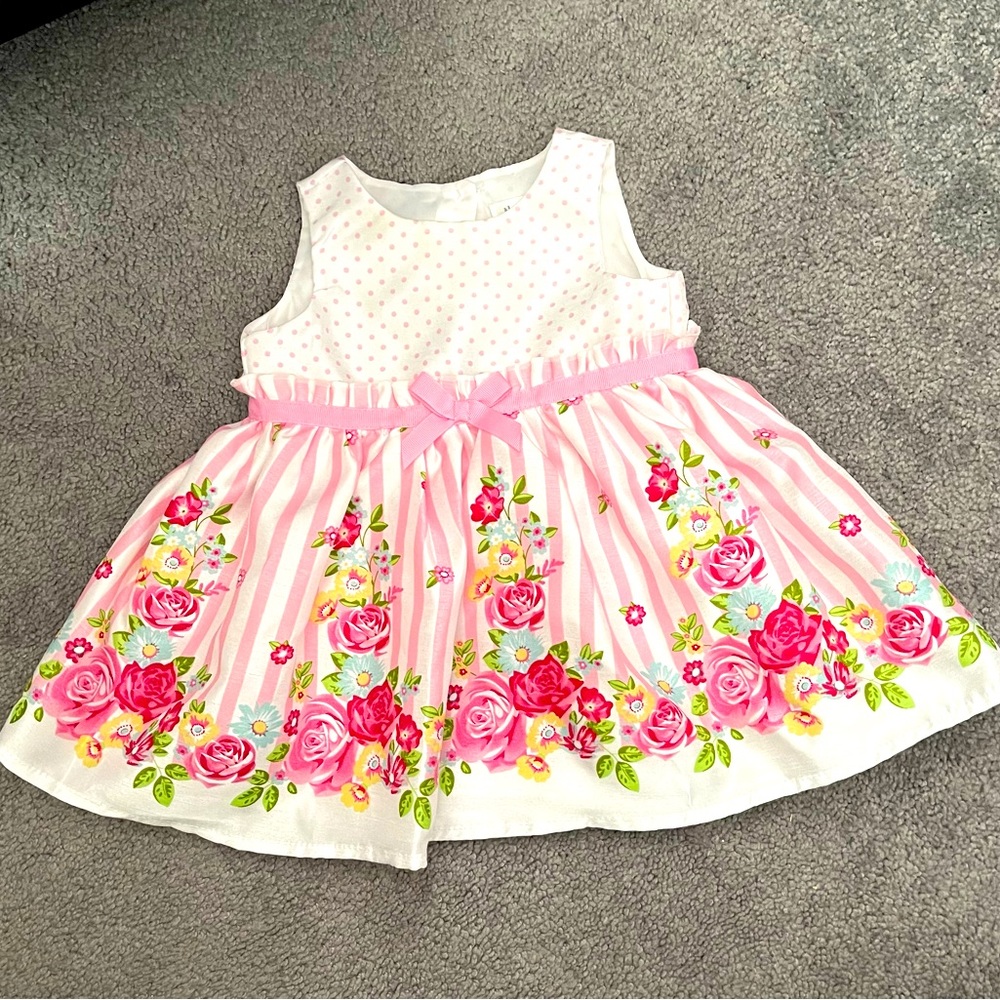 Brand new cute pink dress for baby girl